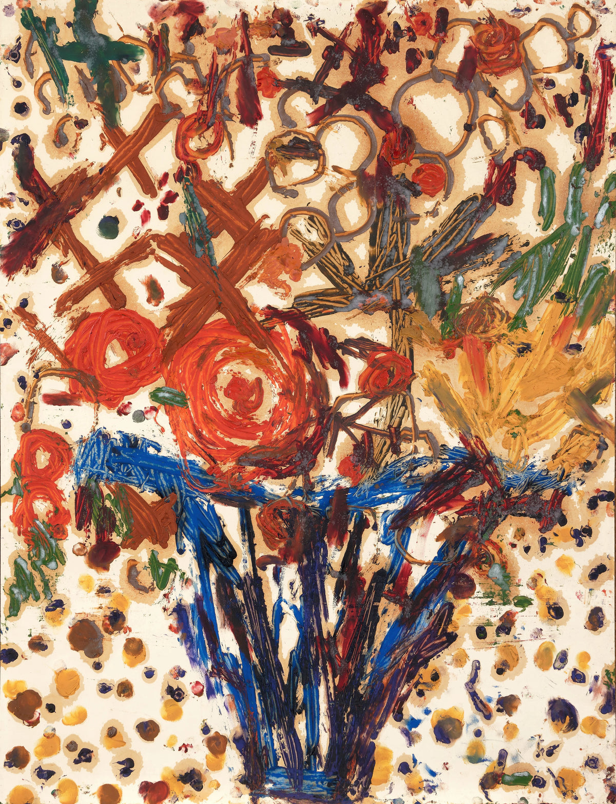 Louis Soutter - Le bouquet d'autrefois