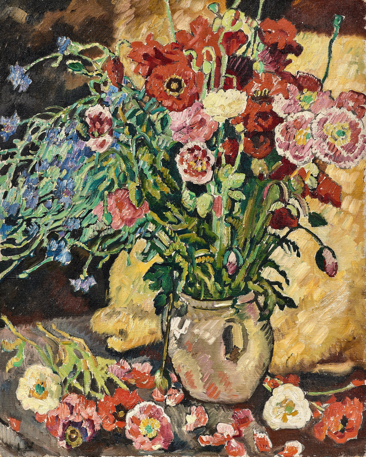 Louis Valtat - Bouquet de pavots (1930)