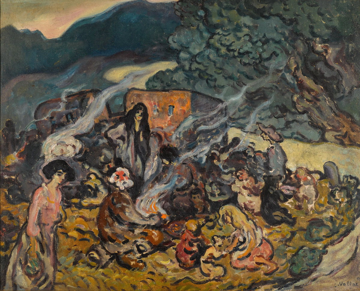 Louis Valtat - Gypsy camp in the South (1905)