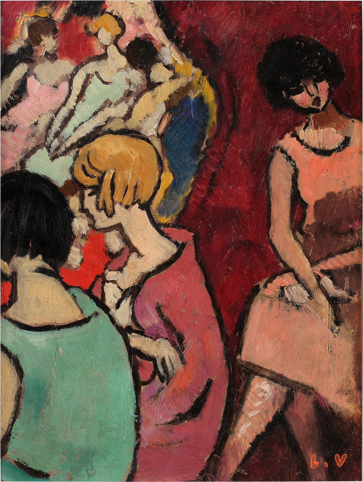 Louis Valtat - La Loge au théâtre (1925)