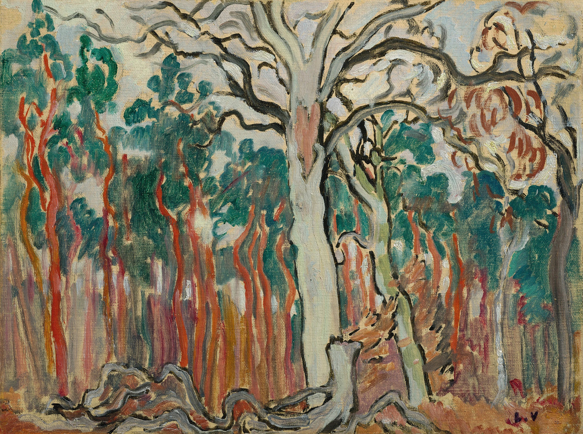 Louis Valtat - Les arbres en Sologne (1918)