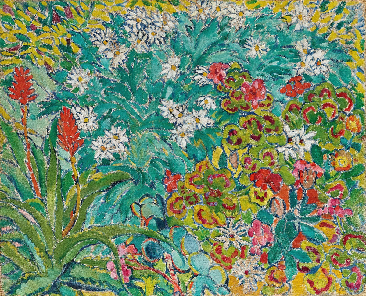 Louis Valtat - Parterre de fleurs (1906)