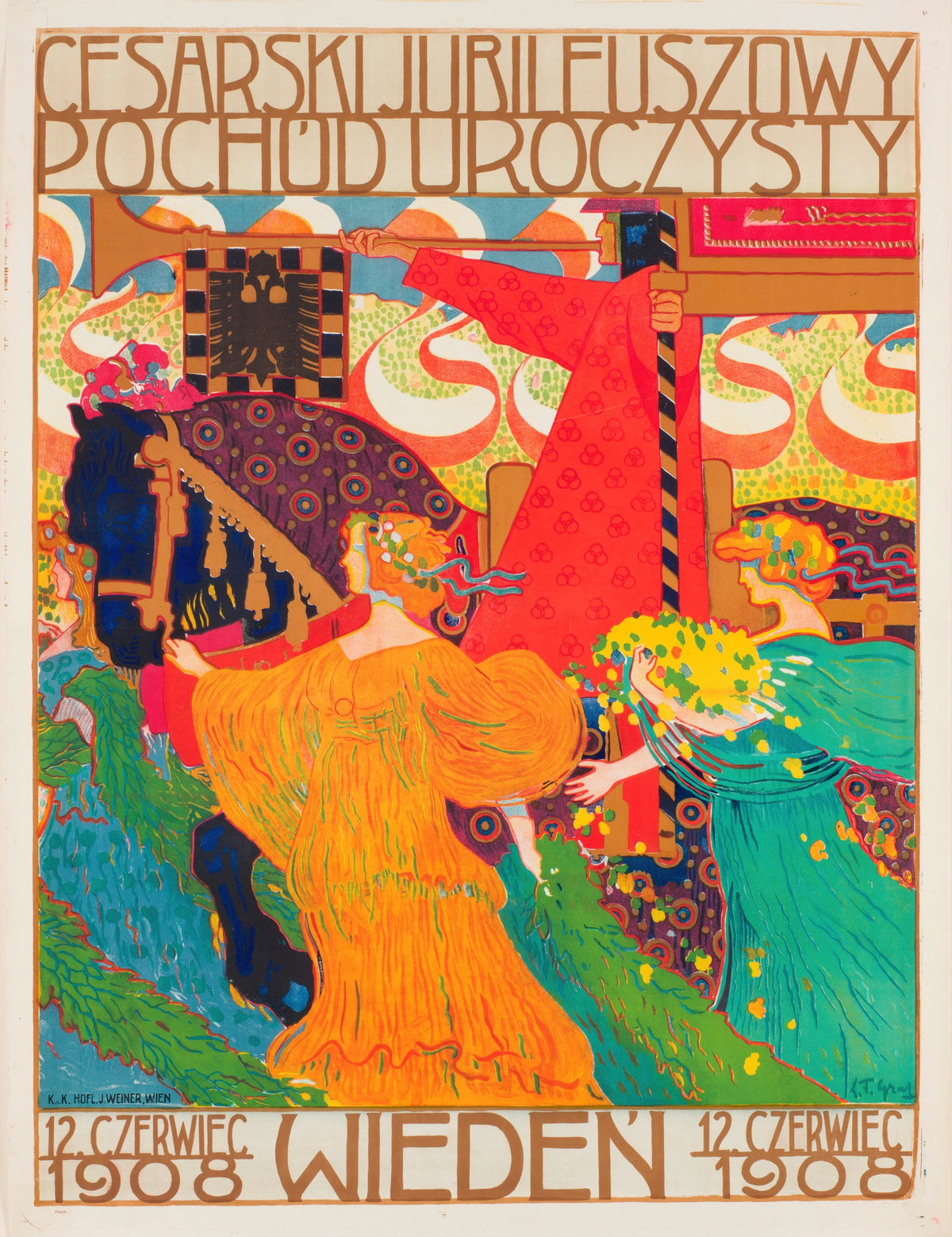 Ludwig Ferdinand Graf - Cesarski jubileuszowy pochód uroczysty (1908)