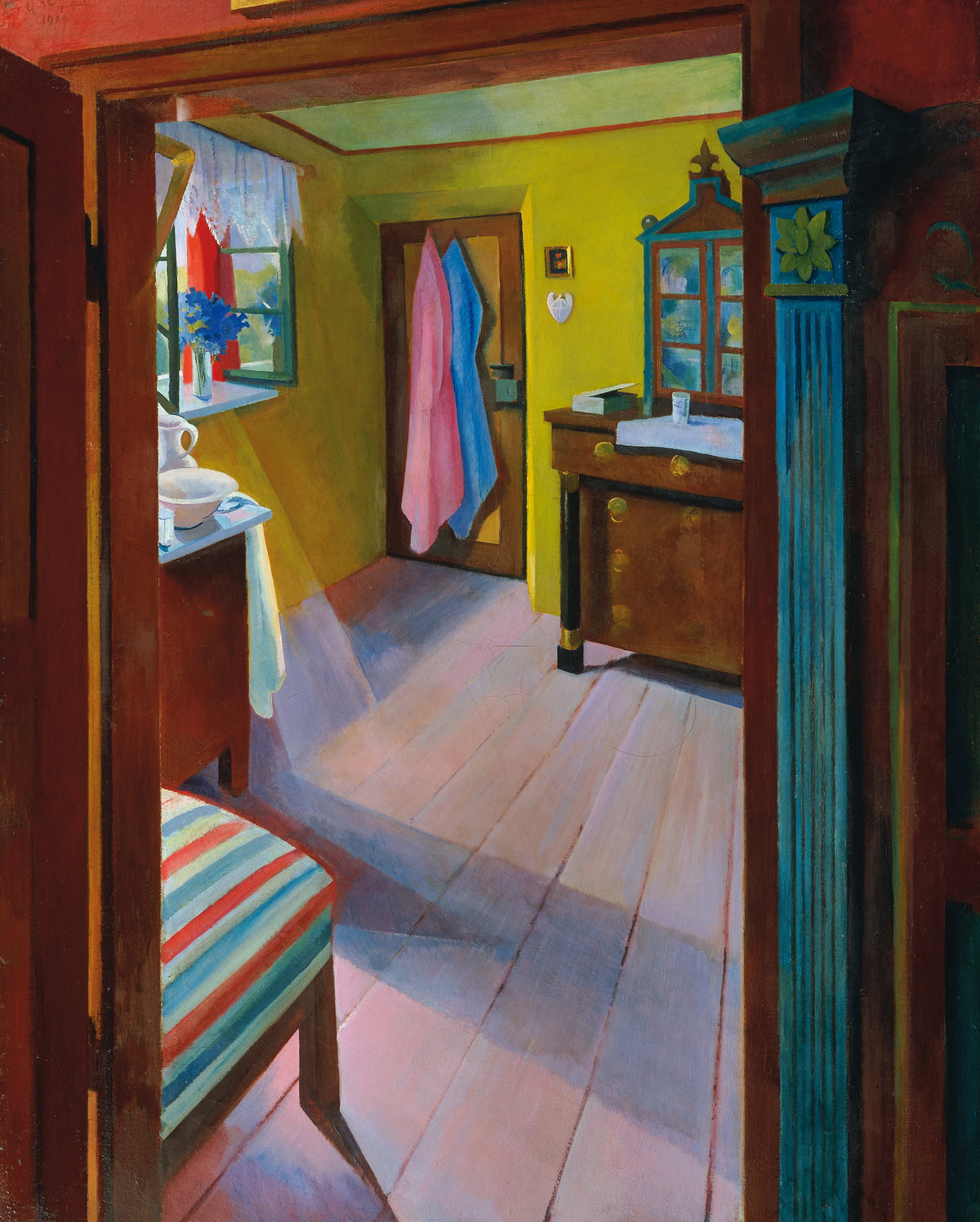 Ludwig Ferdinand Graf - Ländliches Interieur (1909)