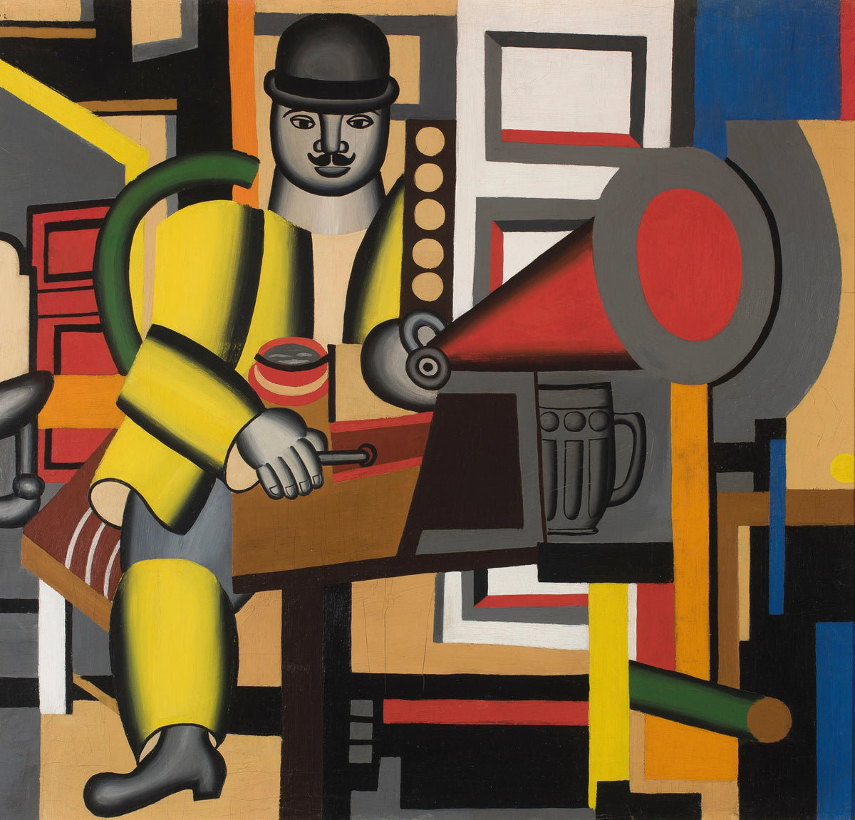 Marek Włodarski - Man with a gramophone (1926)