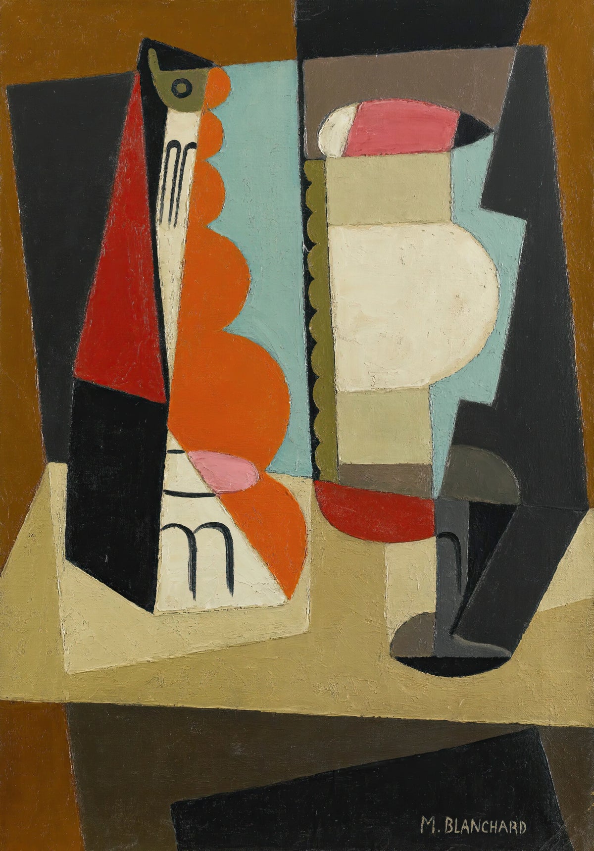 María Blanchard - Nature Morte Cubiste (1917)