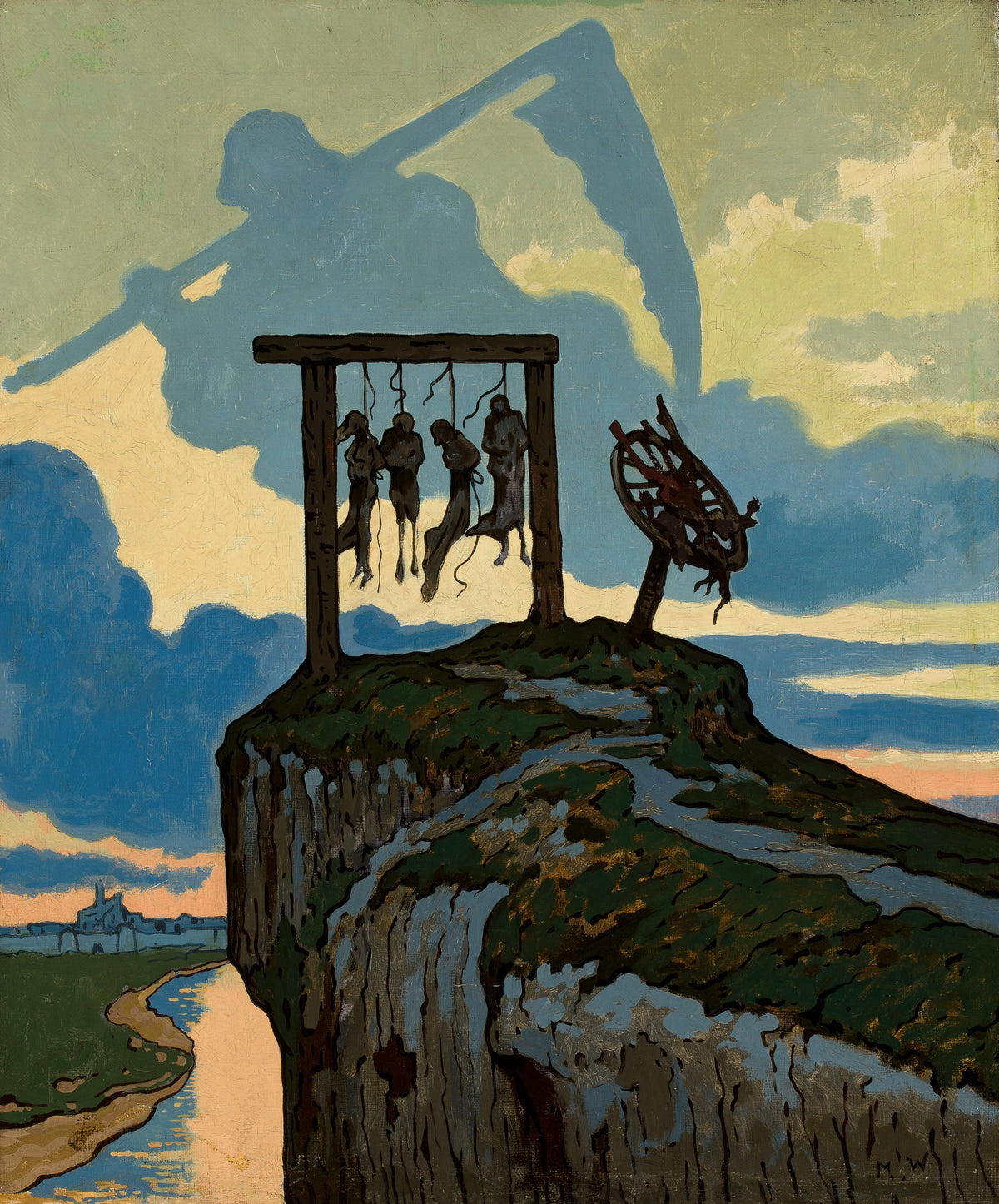 Marian Wawrzeniecki - Hanged people (1907),