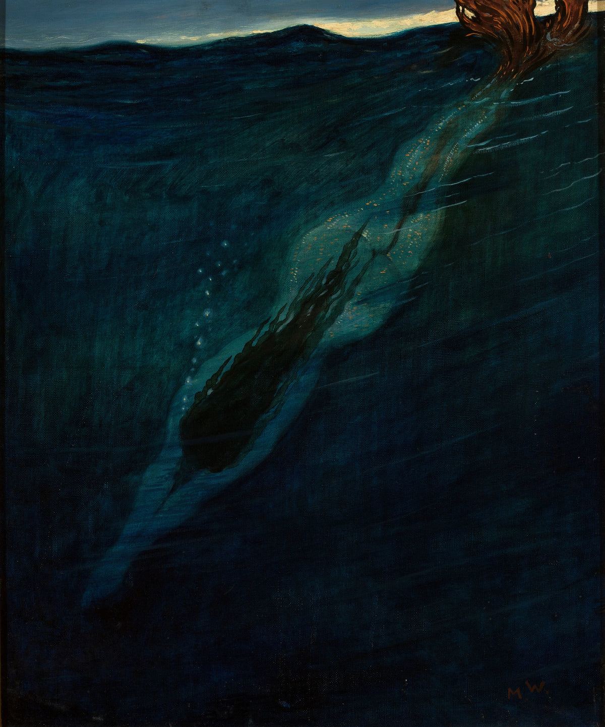 Marian Wawrzeniecki - Water nymph (1905)
