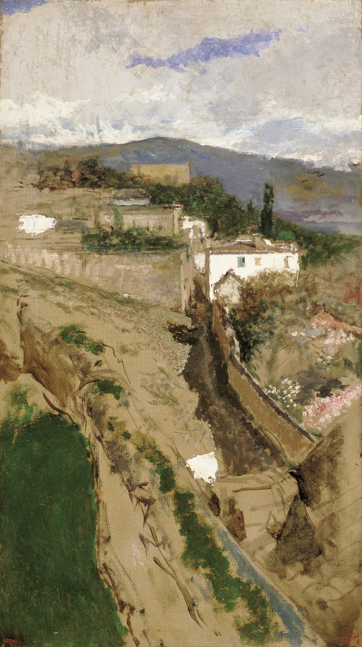 Mariano Fortuny Marsal - Granada Landscape (circa 1871)