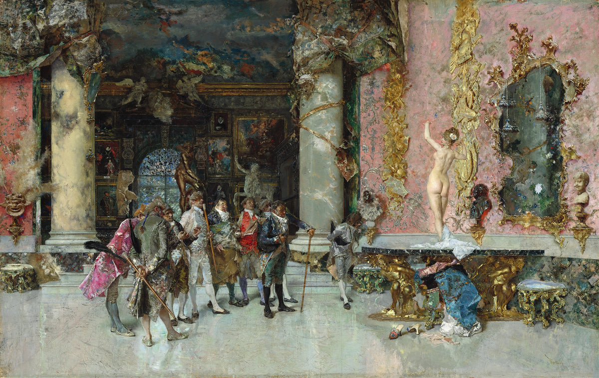 Mariano Fortuny Marsal - The Choice of a Model (1868-1874)