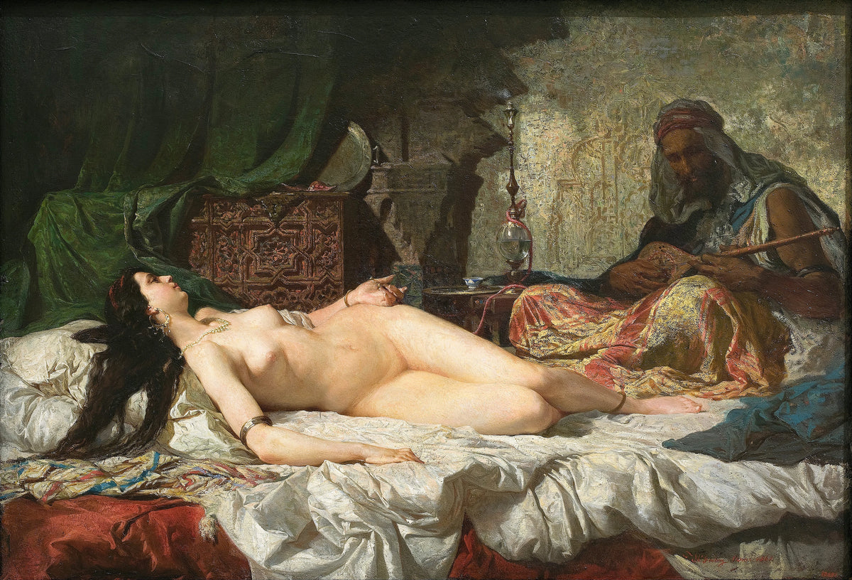 Mariano Fortuny Marsal - The Odalisque (1861)