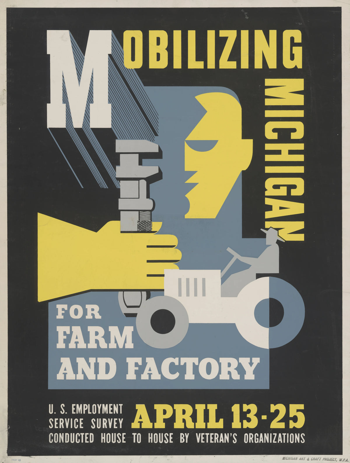 Maurice Merlin - Mobilizing Michigan for farm and factory (1941-1943)