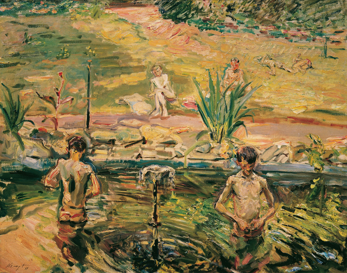 Max Slevogt - Badende Knaben (1911)