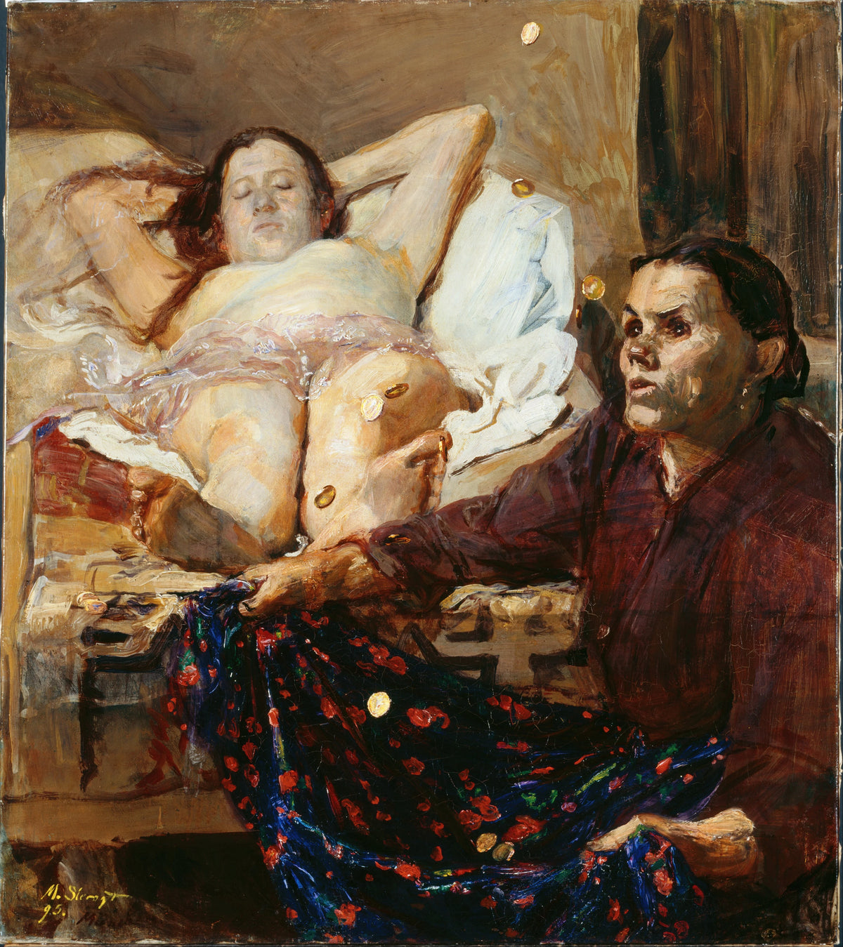Max Slevogt - Danae (1895)