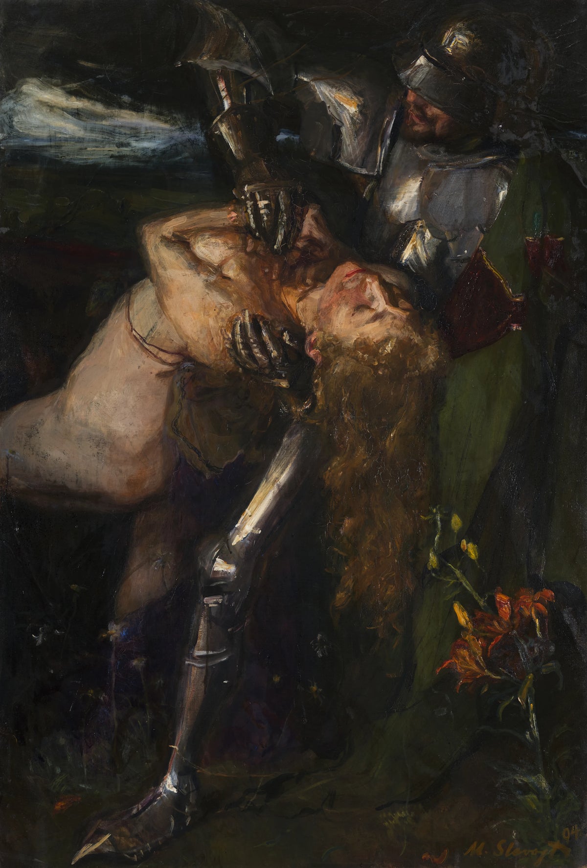 Max Slevogt - Lady Adventure (1894)