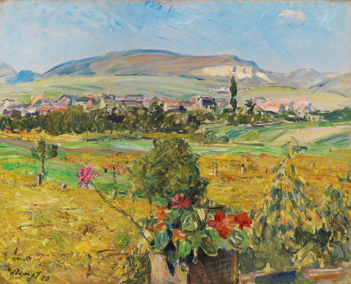 Max Slevogt - Pfälzer Landschaft (1910)