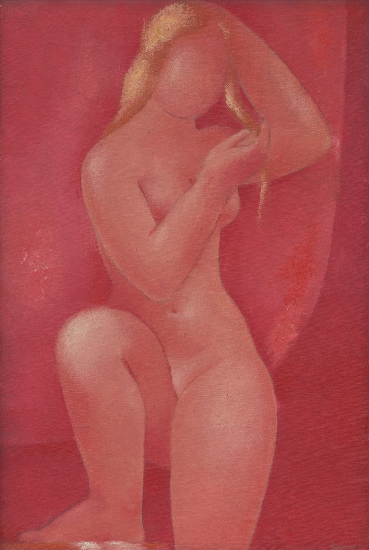 Mikuláš Galanda - After the bath (1932)