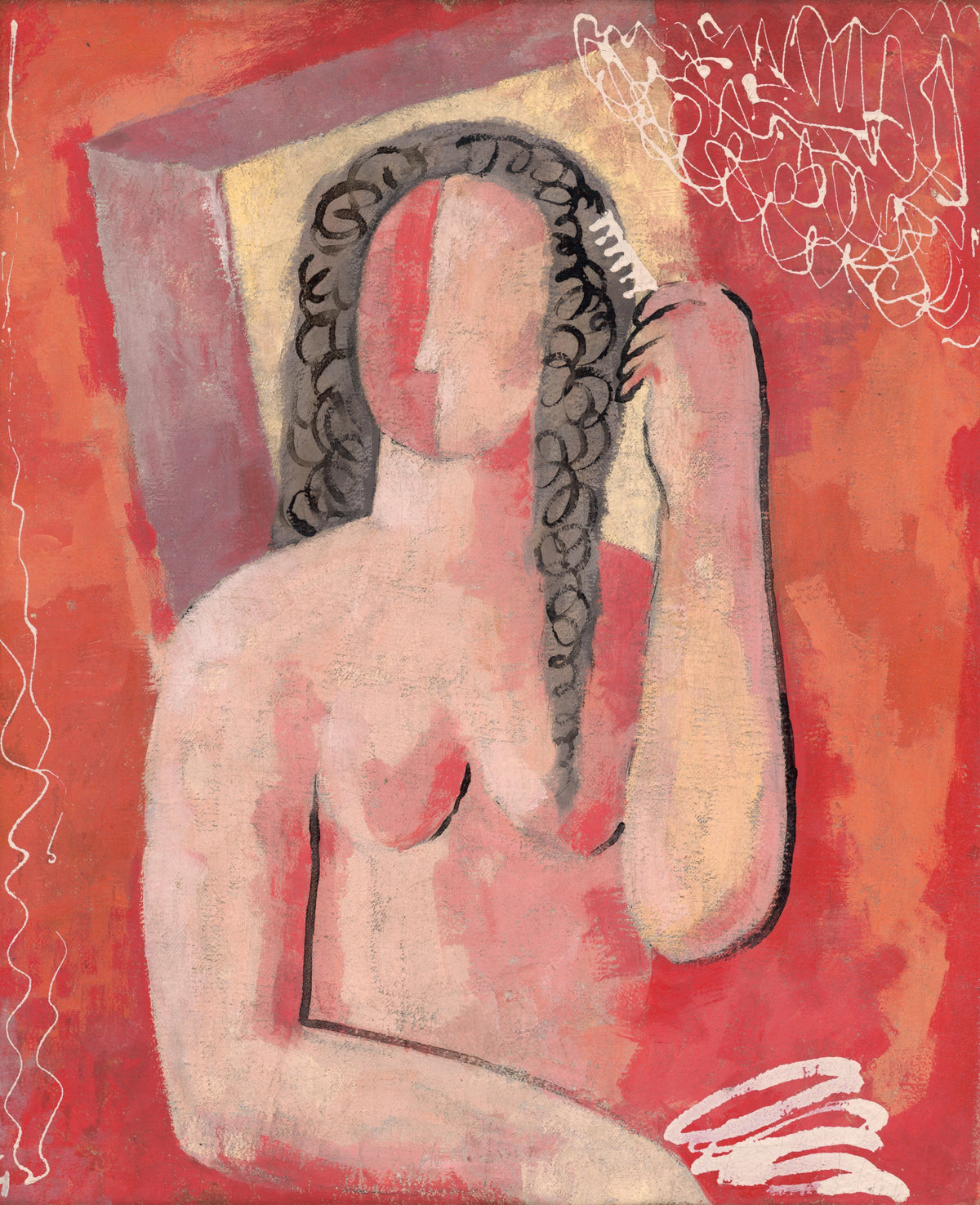 Mikuláš Galanda - Grooming (Morning) (1931)