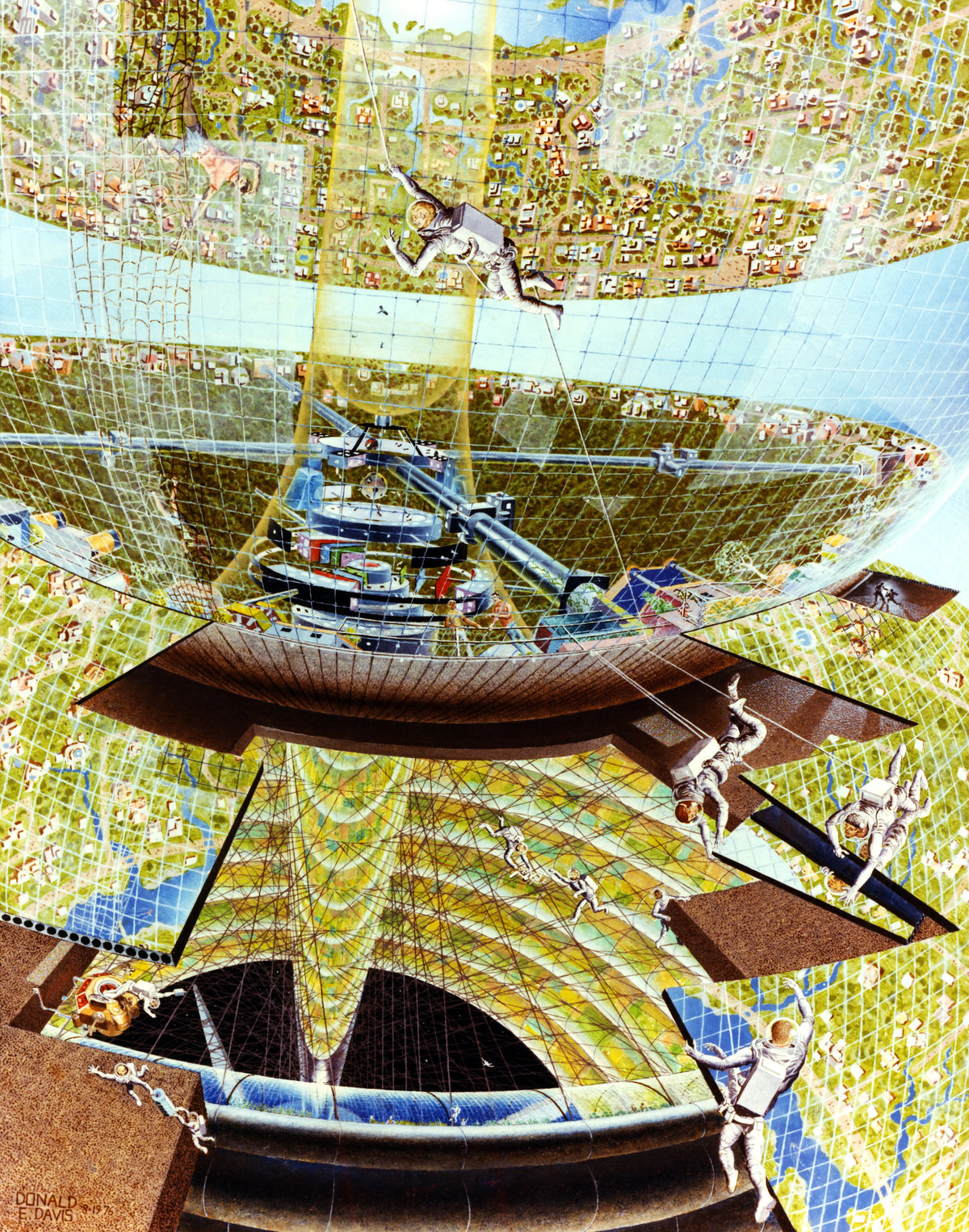 NASA - A colony under construction