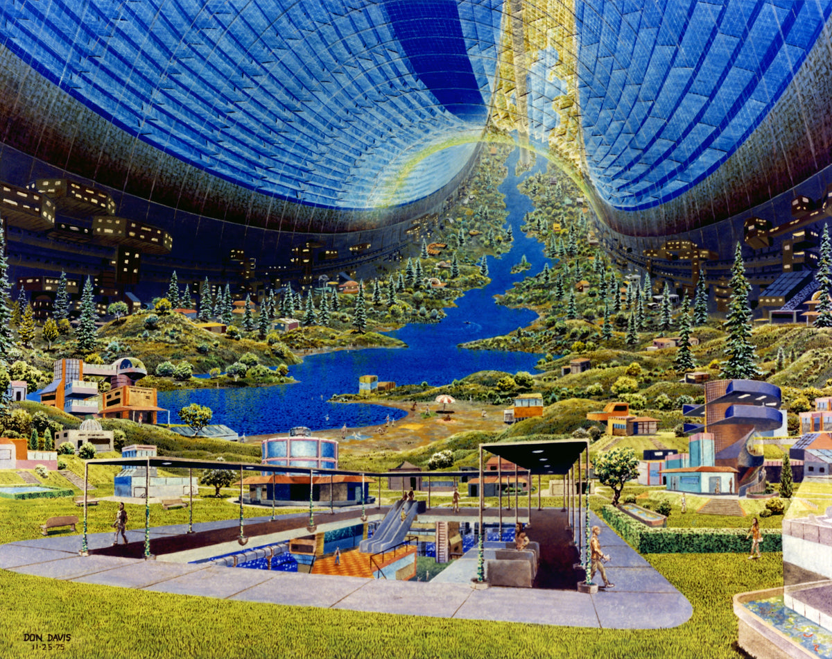 NASA - A torus colony's interior