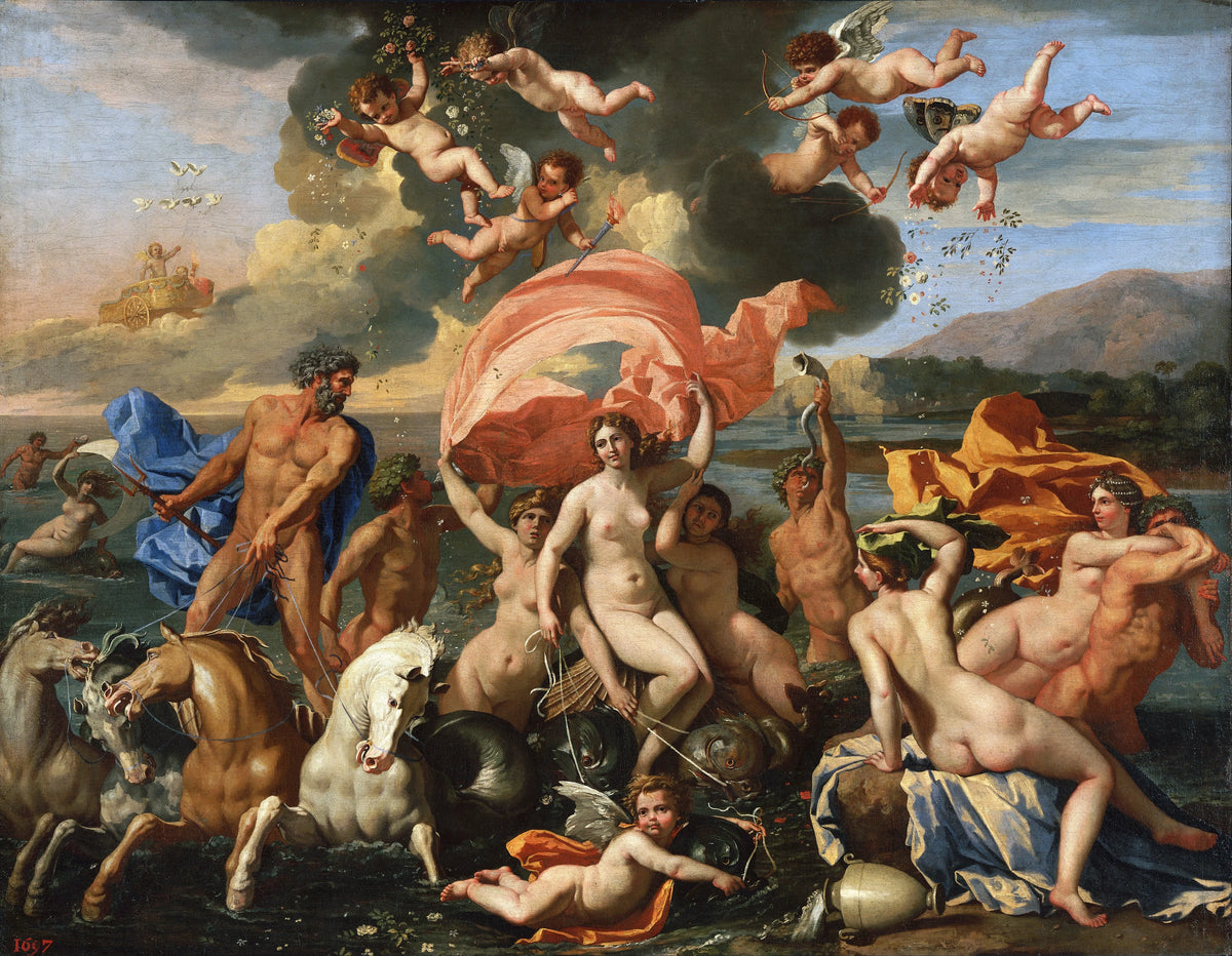 Nicolas Poussin - The Birth of Venus (1635 Or 1636)