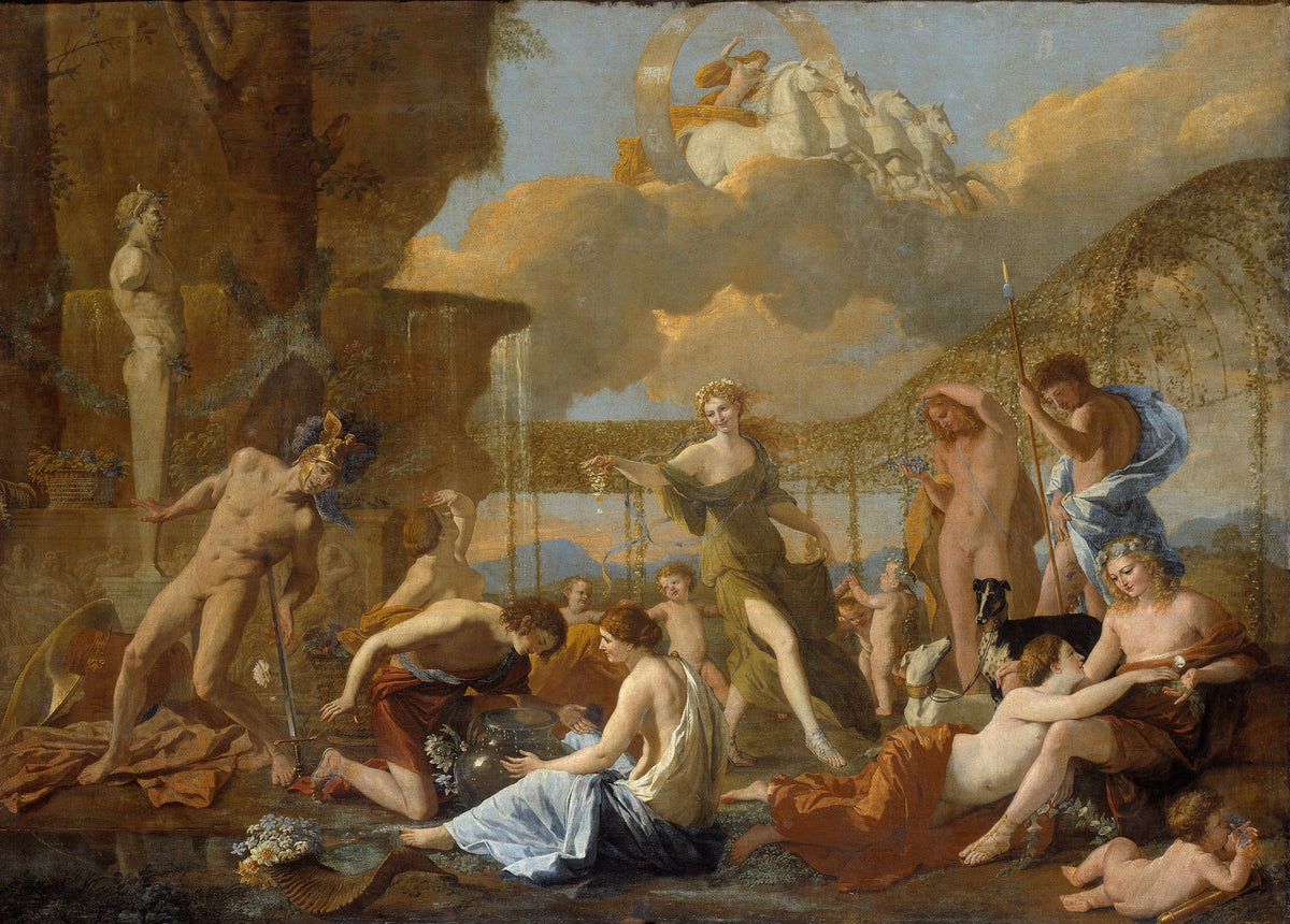 Nicolas Poussin - The Empire of Flora (1631)