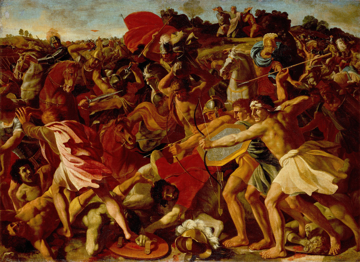 Nicolas Poussin - The Victory of Joshua over the Amalekites