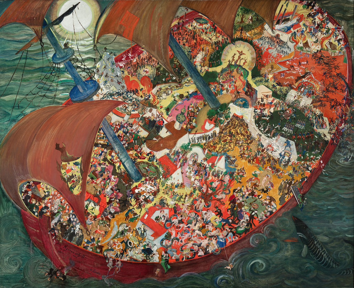Oskar Laske - Das Narrenschiff (1922)