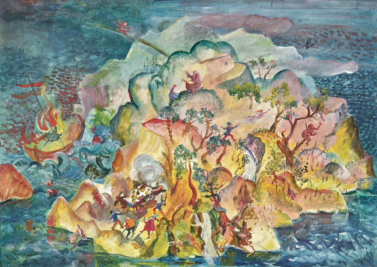 Oskar Laske - Die verzauberte Insel (Sturm) (1935)