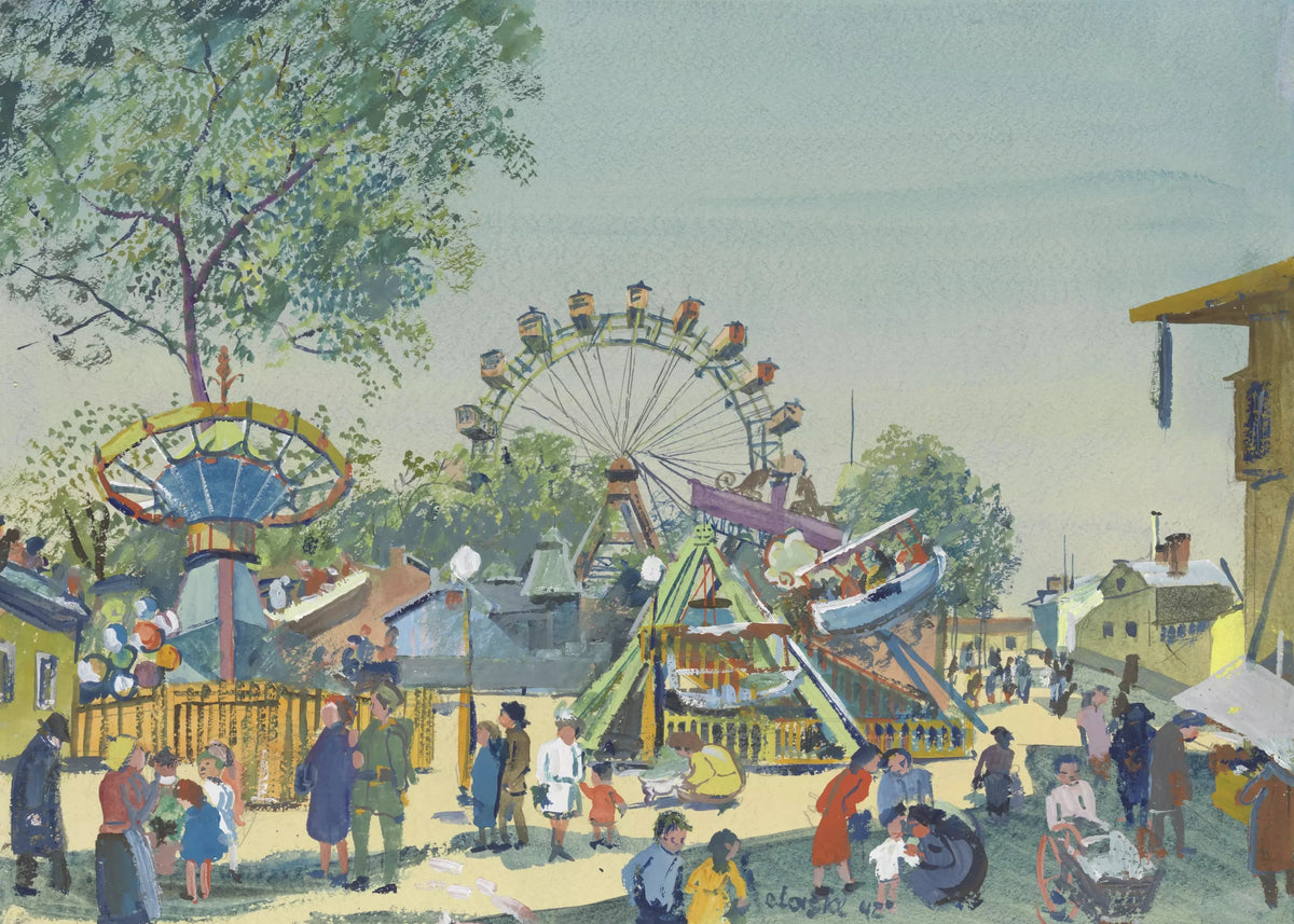 Oskar Laske - Im Wurstelprater (1942)