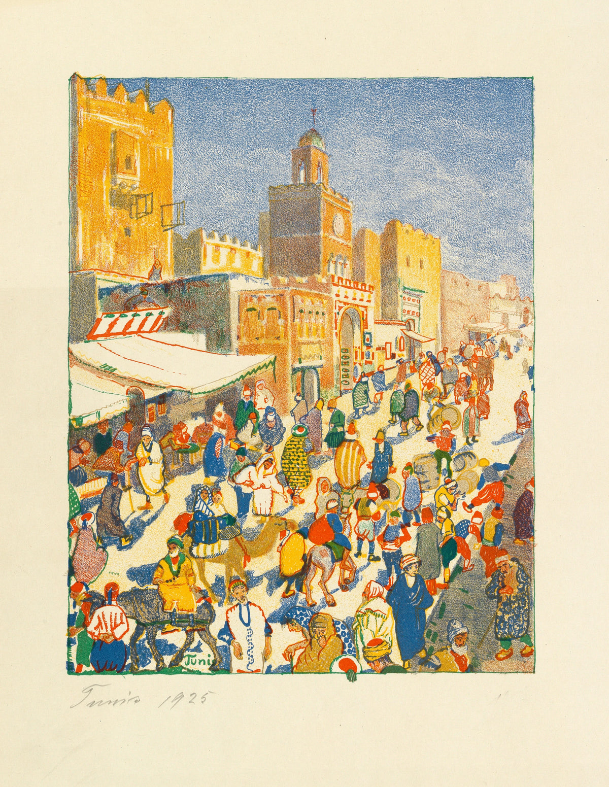 Oskar Laske - Tunis (1925)