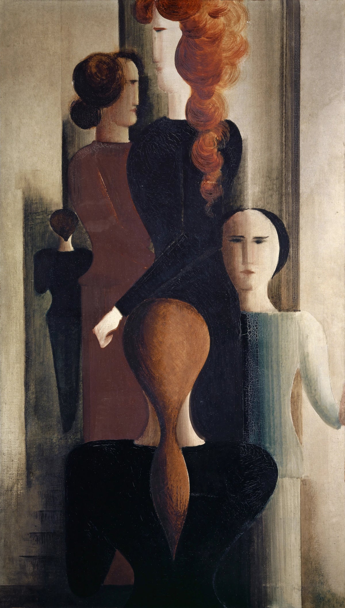 Oskar Schlemmer - Women on Stairway (1925)