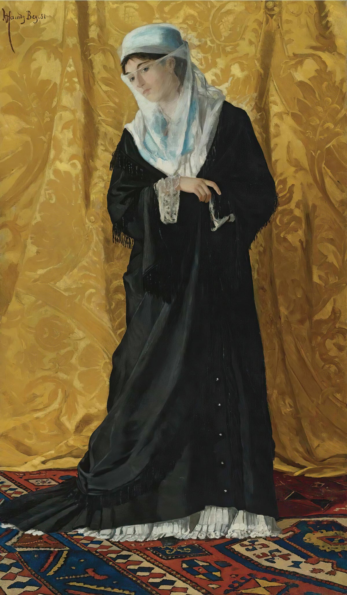 Osman Hamdi Bey - İstanbul Hanımefendisi (1881)