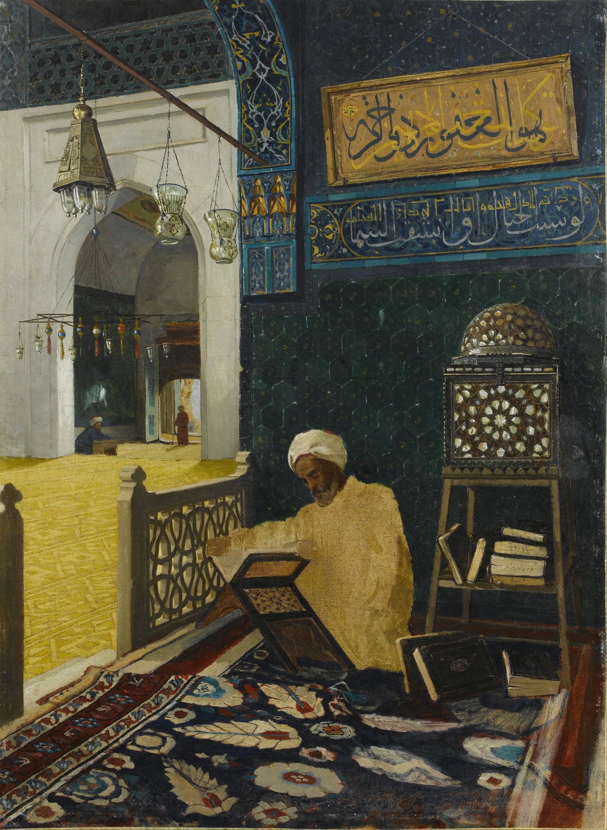 Osman Hamdi Bey - Kur'an Tilaveti (1910)