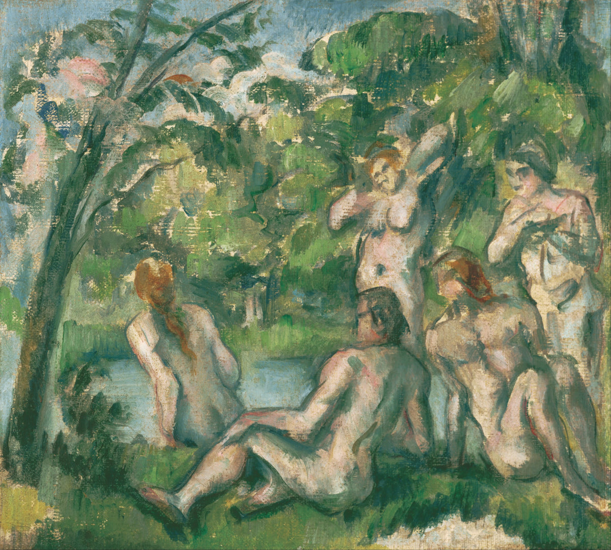 Paul Cezanne - Bathers