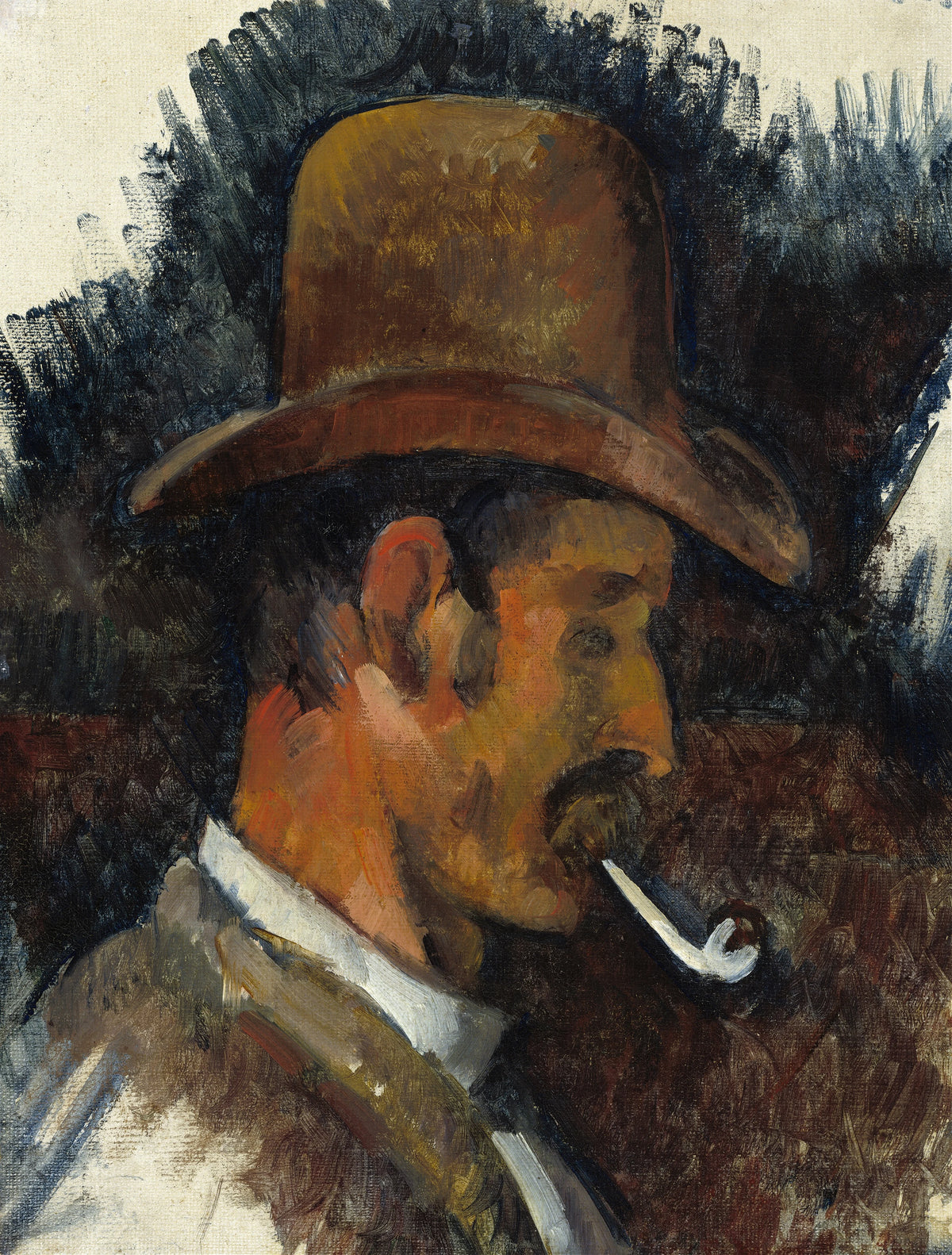 Paul Cézanne - Man with Pipe (1892-1896)