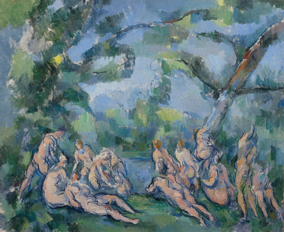 Paul Cezanne - The Bathers (1899)