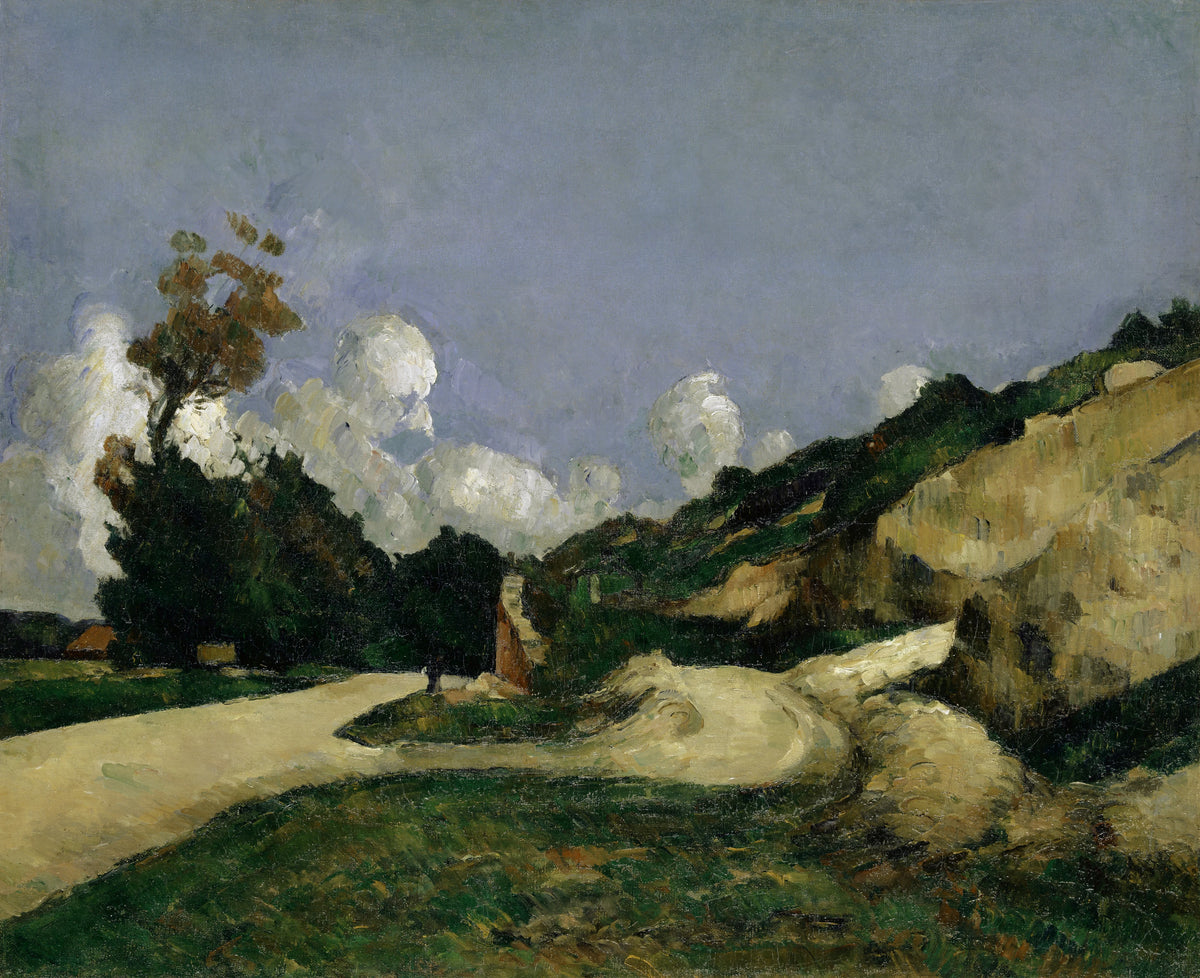 Paul Cézanne - The Road (1871)