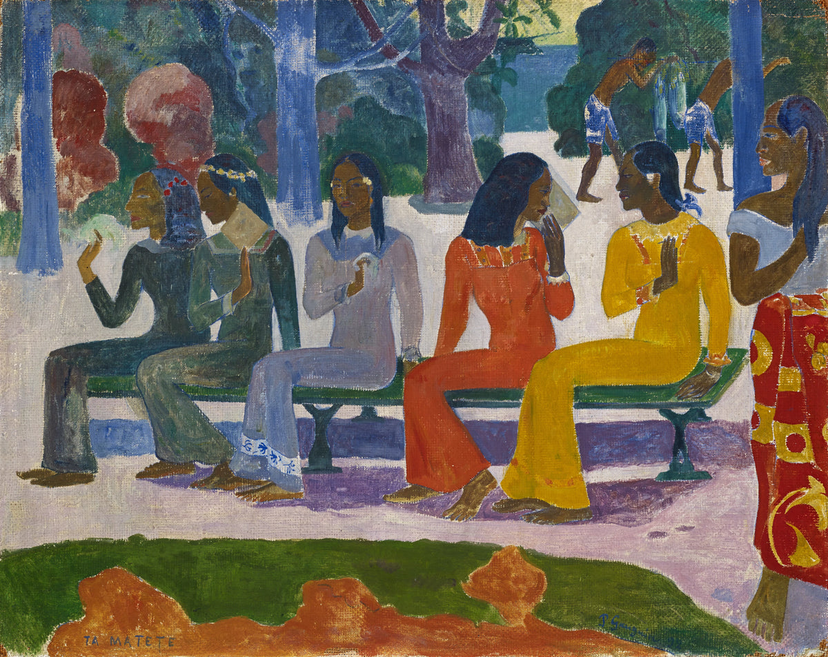 Paul Gauguin - Ta matete (The Market) (1892)