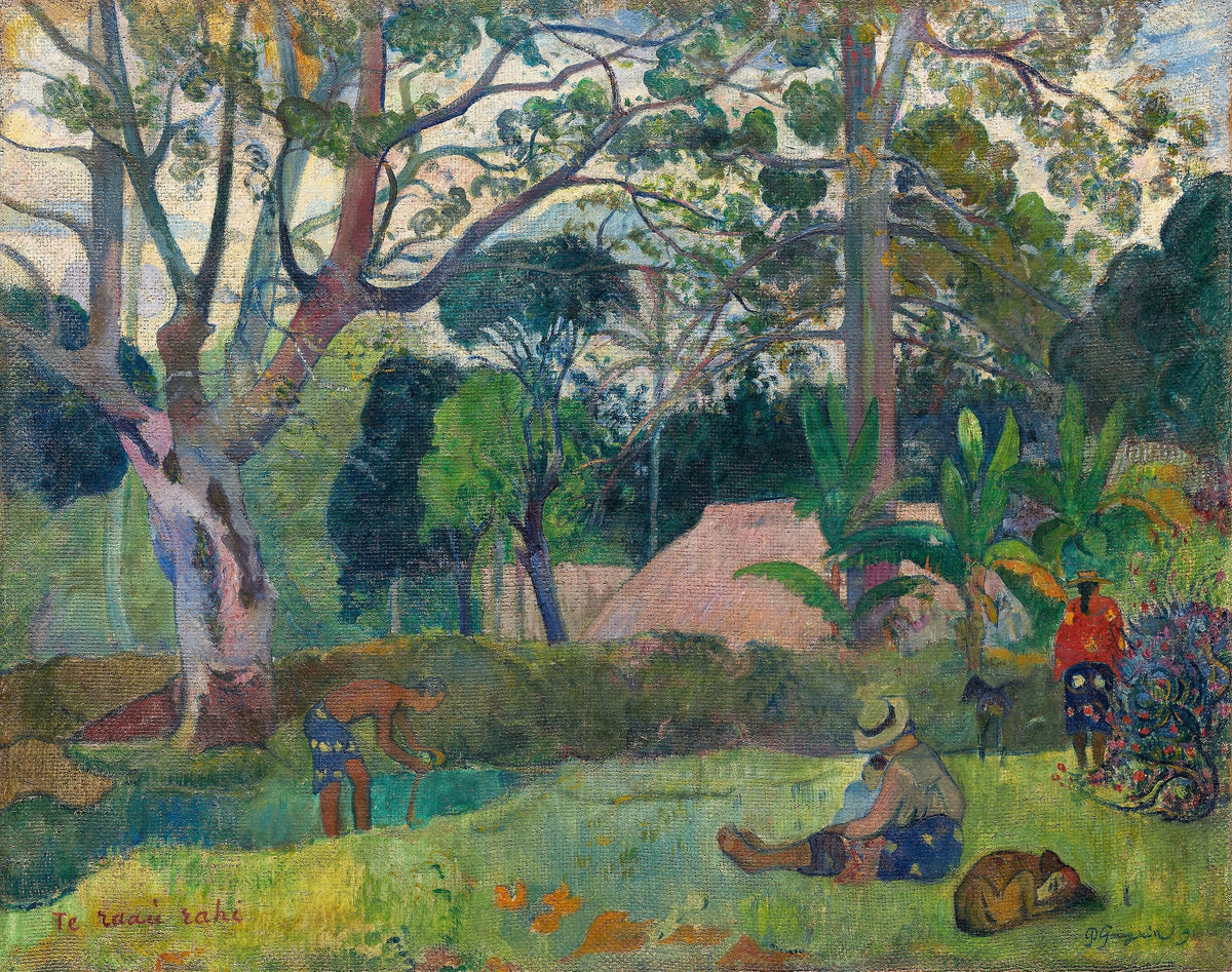 Paul Gauguin - Te raau rahi (The Big Tree) (1891)