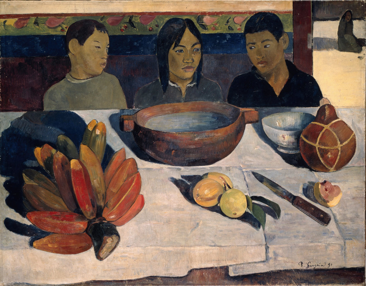 Paul Gauguin - The Meal, also called Bananas (1891)
