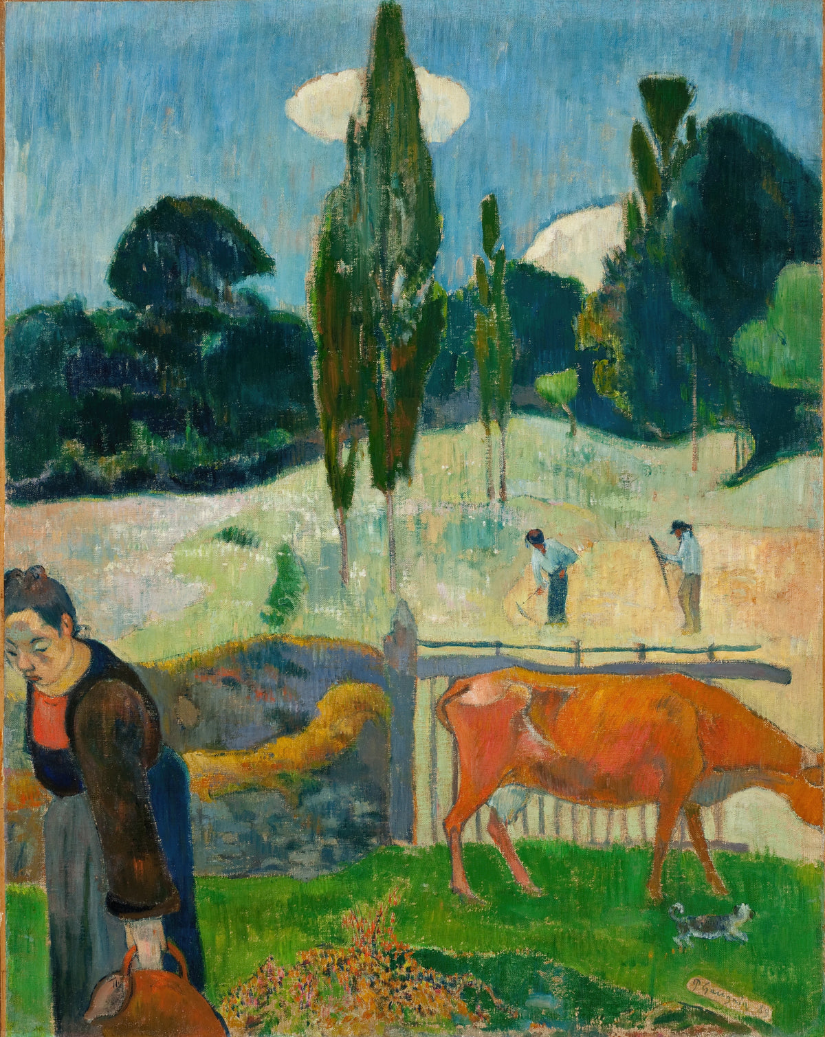 Paul Gauguin - The Red Cow (1889)