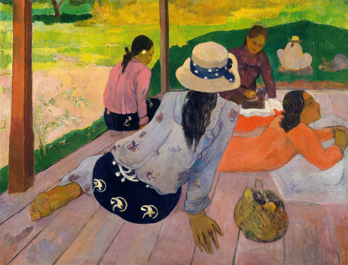 Paul Gauguin - The Siesta (circa 1892-94)
