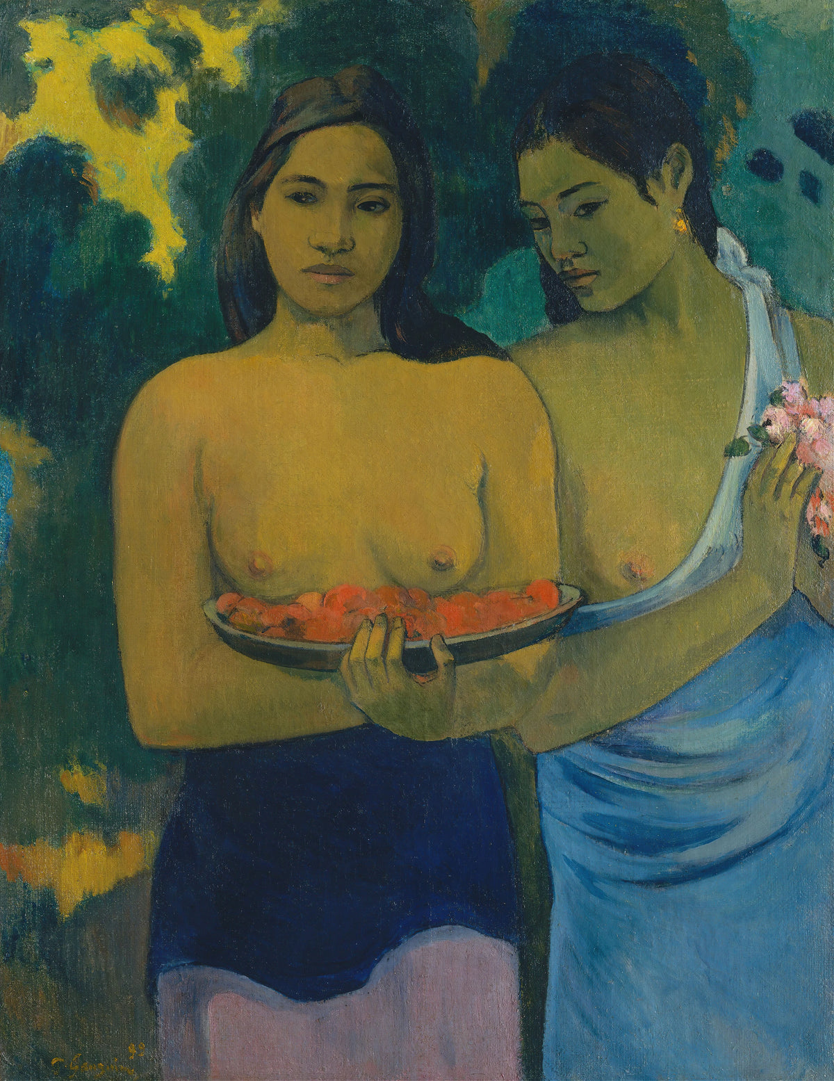 Paul Gauguin - Two Tahitian Women (1899)