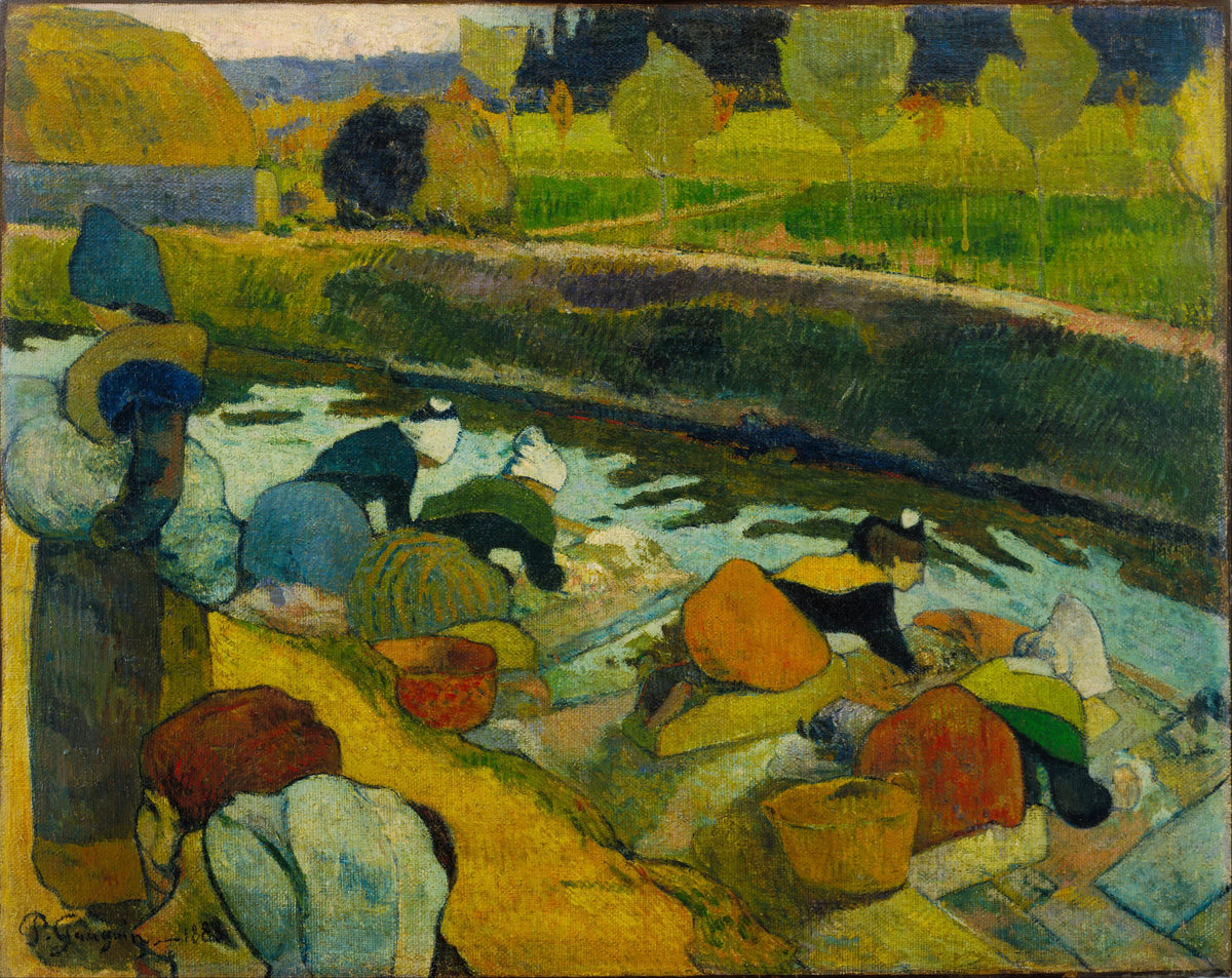 Paul Gauguin - Washerwomen (1888)