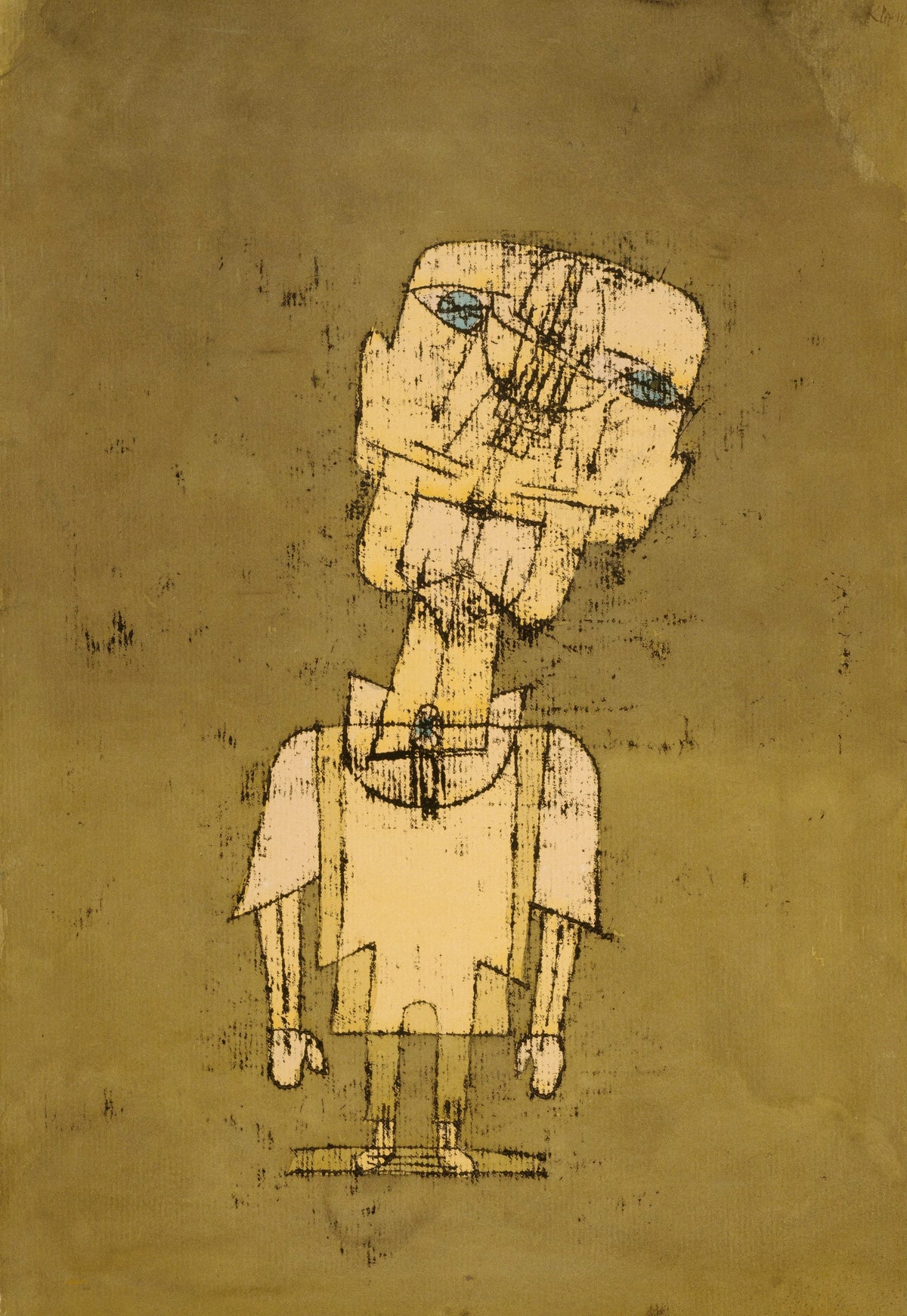 Paul Klee - Gespenst eines Genies (Ghost of a Genius) (1922)
