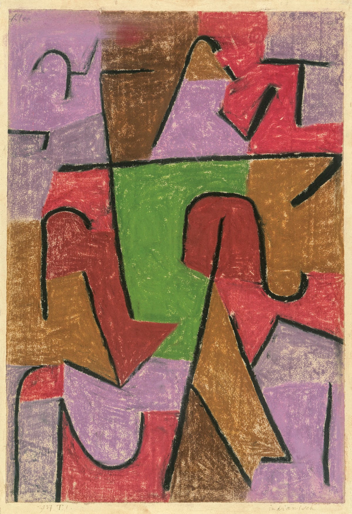 Paul Klee - Indianisch (1937)