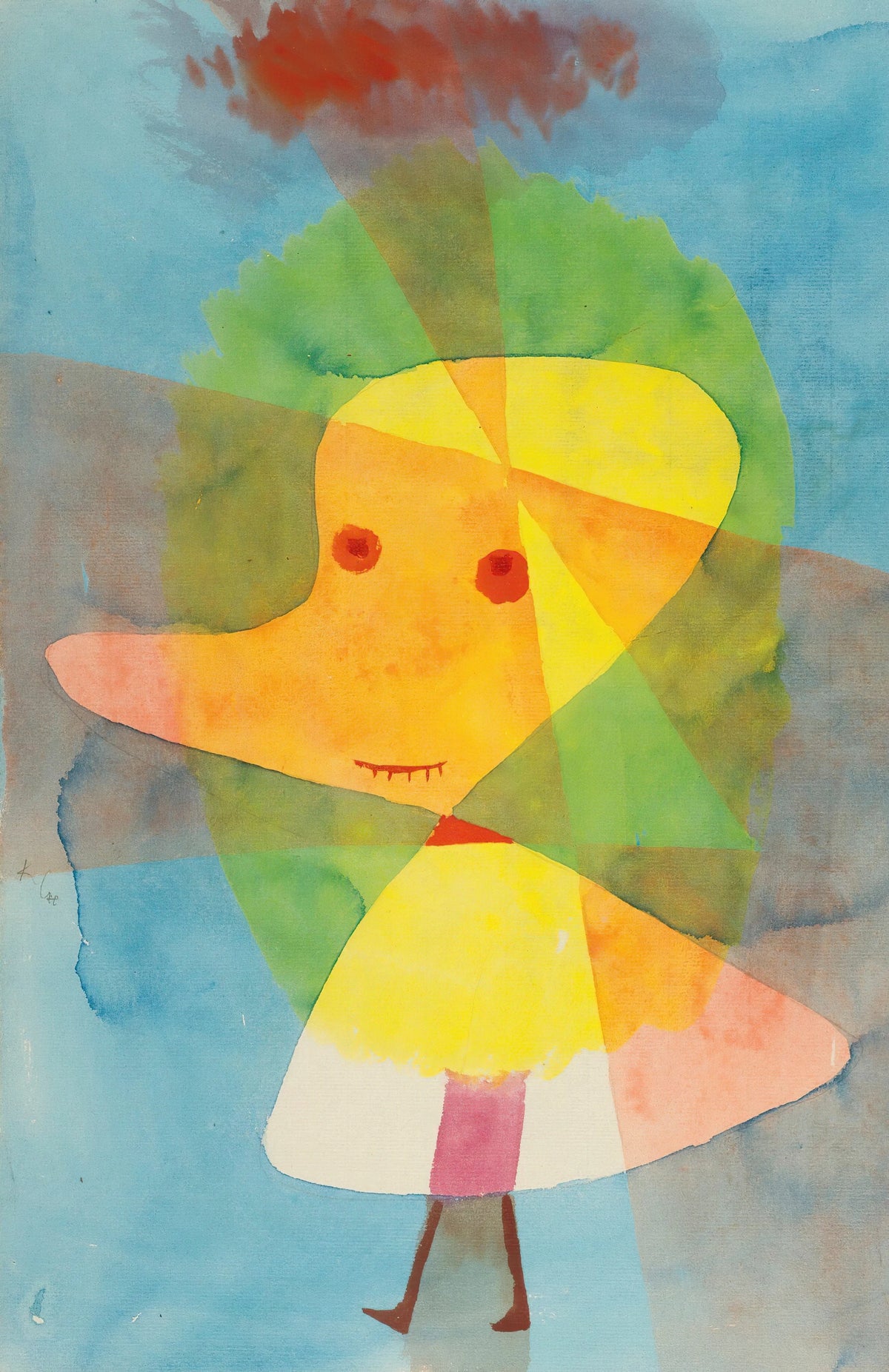 Paul Klee - Kleiner Gartengeist (Small Garden Ghost) (1929)