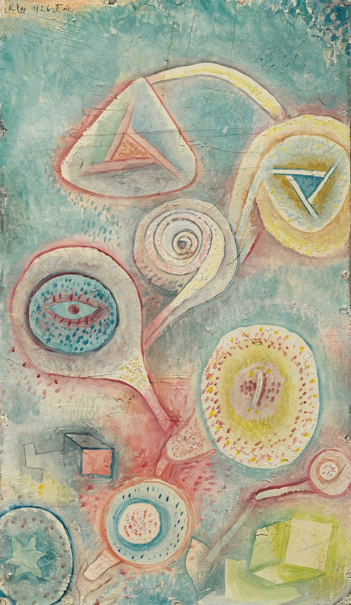 Paul Klee - Kleines Blumenstilleben (1926)