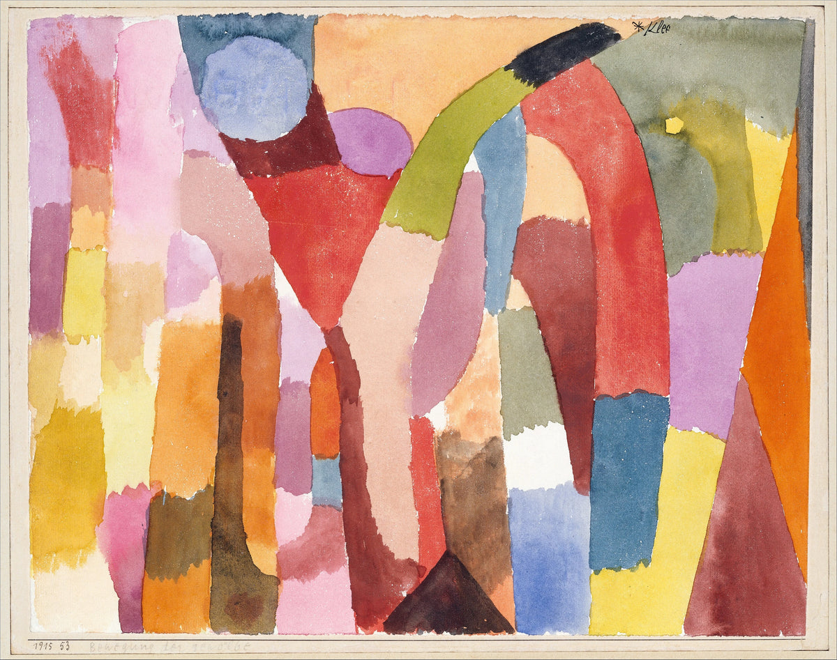 Paul Klee - Movement of Vaulted Chambers (1915)